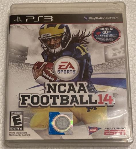 Anything under 50 is rare. . Ncaa 14 for sale